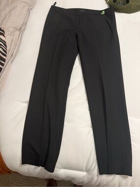 Amanda and Chelsea modern fit sz 10 black flat front dress pants